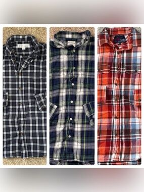 Old Navy Men’s Button-down Casual Shirts - Lot of 3